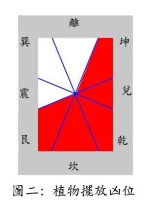 植物擺放